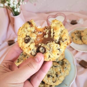 Coconut Caramel Chocolate Chip Cookies